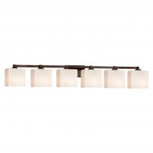  FSN-8436-55-OPAL-DBRZ - Regency 6-Light Bath Bar