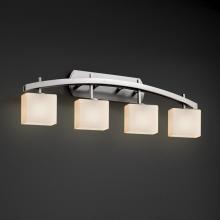  FSN-8594-55-OPAL-NCKL - Archway 4-Light Bath Bar