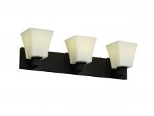  FSN-8923-30-WEVE-DBRZ - Modular 3-Light Bath Bar