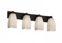  FSN-8924-30-RBON-NCKL - Modular 4-Light Bath Bar