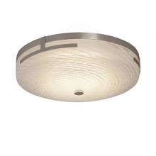  FSN-8995-WEVE-CROM - Atlas 16" LED Round Flush-Mount