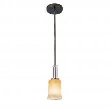  GLA-8445-16-GLDC-CROM - Era 1-Light Mini-Pendant