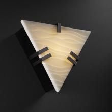  PNA-5552-WAVE-ABRS-LED-1000 - Clips Triangle Wall Sconce (ADA)