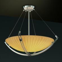  PNA-9721-35-WFAL-MBLK-LED-3000 - 18" Pendant Bowl w/ Crossbar