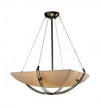  PNA-9722-25-SMTH-MBLK-LED-5000 - 24" Pendant Bowl w/ Crossbar