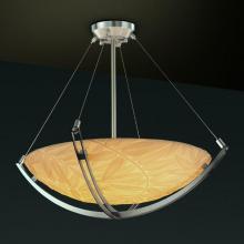  PNA-9722-35-BMBO-NCKL - 24" Pendant Bowl w/ Crossbar