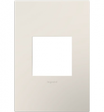  AWP1G2LA6 - adorne? Satin Light Almond One-Gang Screwless Wall Plate