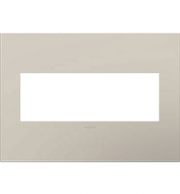  AWP3GGG4 - adorne® Greige Three-Gang Screwless Wall Plate