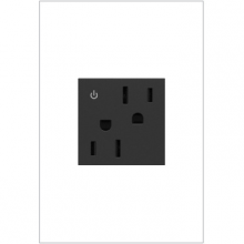  ARCD152G10 - adorne® 15A Tamper-Resistant Dual-Controlled Outlet, Graphite