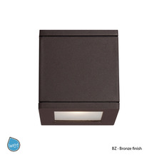  WS-W2505-BZ - RUBIX Outdoor Wall Sconce Light