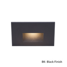  WL-LED100F-C-BK - LEDme® Horizontal Step and Wall Light