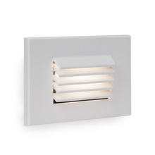  WL-LED120F-C-WT - LED Horizontal Louvered Step and Wall Light