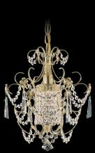  1829-211 - Century 1 Light 110V Mini Pendant in Aurelia with Clear Heritage Crystal