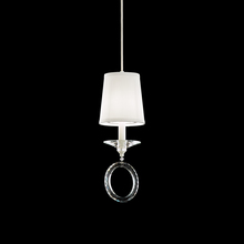  MA1003N-55O - Emilea 1 Light 120V Mini Pendant in Jet Black with Clear Optic Crystal