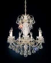  3656-22H - New Orleans 7 Light 120V Chandelier in Heirloom Gold with Heritage Handcut Crystal