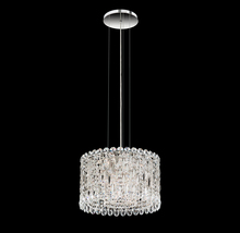  RS8345N-22S - Sarella 8 Light 120V Mini Pendant in Heirloom Gold with Clear Crystals from Swarovski