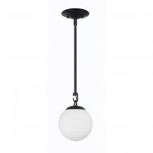  50791-FB - Orion 1 Light Mini Pendant in Flat Black