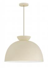  59192-CW - Ventura Dome 1 Light Pendant in Cottage White