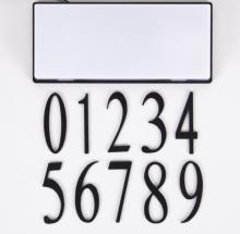  AP-9-FB - Surface Mount Address Plaque Number - 9