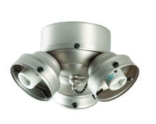  F300-BN-LED - Universal 3 Light Fitter in Brushed Satin Nickel