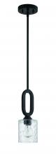  54291-FB - Collins 1 Light Mini Pendant in Flat Black