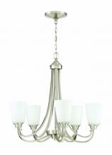  41925-BNK - Grace 5 Light Chandelier in Brushed Polished Nickel