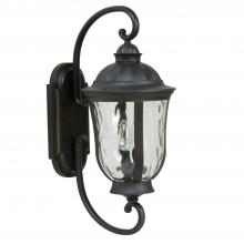  Z6010-OBO - Frances 2 Light Medium Outdoor Wall Lantern in Oiled Bronze Outdoor