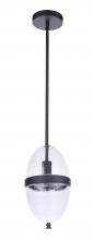  ZA3511-MN - Sivo 1 Light Outdoor Pendant in Midnight