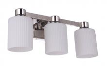  12920PLN3 - Bretton 3 Light Vanity in Polished Nickel