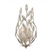  561-SA - Broche 1 Light Antique Silver Sconce