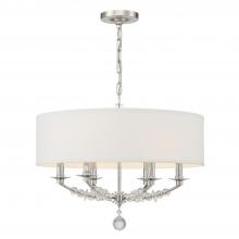  8016-PN - Mirage 6 Light Polished Nickel Chandelier