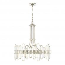  BOL-8888-PN - Bolton 8 Light Polished Nickel Chandelier