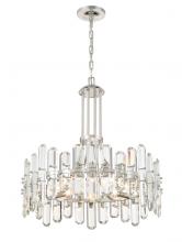  BOL-8888-PN - Bolton 8 Light Polished Nickel Chandelier