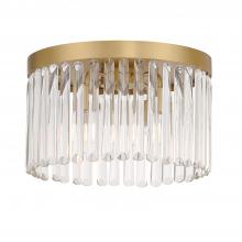  EMO-5400-MG - Emory 4 Light Modern Gold Flush Mount