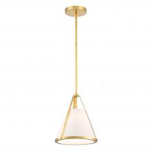  FUL-900-GA - Fulton 1 Light Antique Gold Pendant