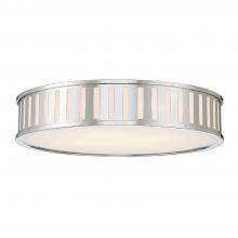  KEN-8305-PN - Kendal 4 Light Polished Nickel Flush Mount