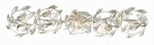  MSL-305-SA - Marselle 5 Light Antique Silver Sconce