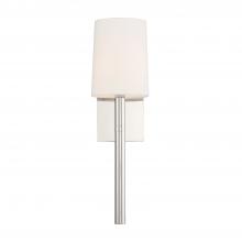  WES-9901-PN - Weston 1 Light Polished Nickel Sconce