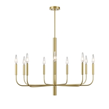  DVP44029MF+PSB - Olivia 9 Light Chandelier