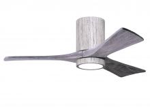  IR3HLK-BW-BW-42 - Irene-3HLK three-blade flush mount paddle fan in Barn Wood finish with 42” solid barn wood tone