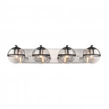  18643/4 - Davenay 31'' Wide 4-Light Vanity Light - Satin Nickel