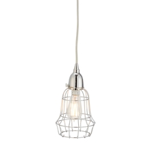 ELK Home Plus 225040 - Silver Wire Barrel Pendant Light