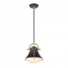  67775/1 - Urbanite 9'' Wide 1-Light Mini Pendant - Matte Black