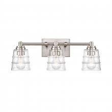  67962/3 - Pulsate 21.5'' Wide 3-Light Vanity Light - Satin Nickel