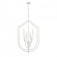  82016/6 - Continuance 26'' Wide 6-Light Pendant - White Coral