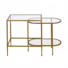  H0805-9915/S2 - Blain Nesting Table - Set of 2 Brass