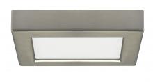  S21503 - Blink - 10.5W- 5.5" Surface Mount LED - 3000K- Square Shape - Brushed Nickel Finish - 120V