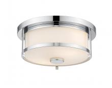  465F11-CH - 2 Light Flush Mount