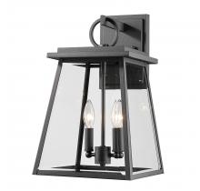  521M-BK - 2 Light Outdoor Wall Light