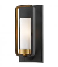  6000-1S-BZGD - 1 Light Wall Sconce